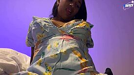 Stepmom helps stepson with erection, gets creampied! 😏