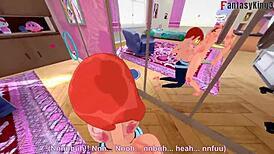 Gwen Tennyson Fucks in Front of Mirror in Ben 10 POV Fantasy