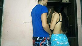 Hermanastra in Short Panties Cleans Room Hoping Stepbrother Bangs Her