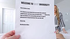 Family gathers for a steamy reward with wild mff threesome action. Bent over and riding hard tonight.