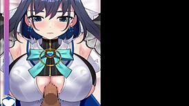 This huge-titted woman gets a creampie