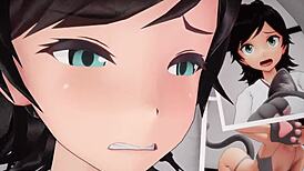 Matsukaze From Kantai Collection Gets Fucked In Anime