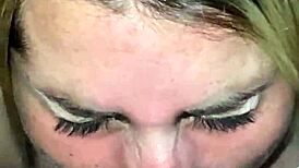 Latina Blonde Amateurs Spit On Pussy During Deepthroat Blowjob