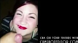 These submissive amateur sluts crave big cock cum