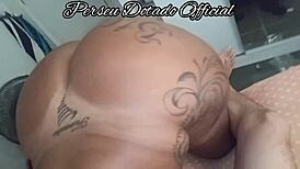 Wow, práskání největšího zadku v brazilské porně!