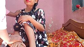 Nemohl jsem odolat a vzal sousedskou bhabhi s násilnou pomocí dewara