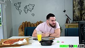 Step Son Fucking Golddigger Step Mom and Sister, Wow!