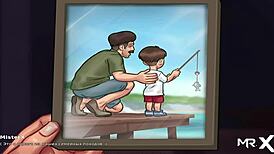 Summertime Saga: Mature Lady Enjoys Fun Adventures in Episode 3 Scene 29