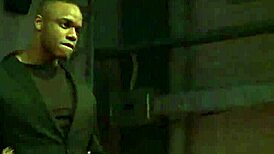 Female and Male Strippers Tease Crowd with Erotic Dance Moves. Clothes Get Ripped Off!