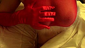 relaxing asmr session with soothing sounds and gentle touches