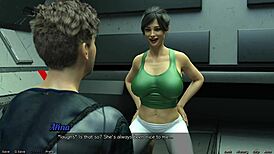 stranded in space 40 shows hot yoga with curvy milf