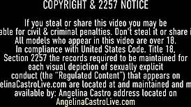 Miami Beauty Angelina Castro Titty Fucks And Sucks A Lucky Dick!