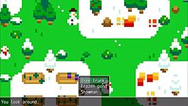 christmas hentai parody with poppy from league of legends in the snow