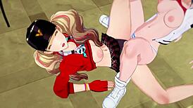 i'm ann takamaki and ryuko matoi is makin' me cum so hard in this lesbian hentai