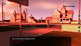 Alex fingering latisha's ass in dreams of desire