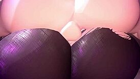 Whoa! What’s with this wild 3D hentai cock action today?