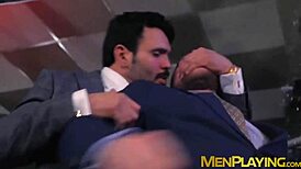 classy businessmen loving wet blowjobs and rough fucking 😏💦