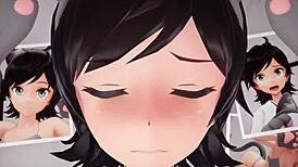 Matsukaze From Kantai Collection Gets Fucked In Anime