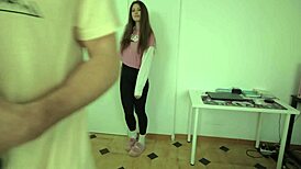 My girlfriend chose to ride my cock the easy way out! Hell yeah!