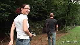 omg, i can't believe this french mature got pounded so hard outdoor... double anal, squirt everywhere!!