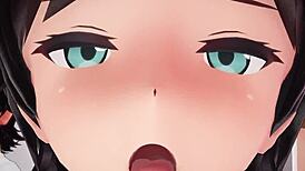 Matsukaze From Kantai Collection Gets Fucked In Anime