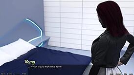 Stranded in space with married black milf