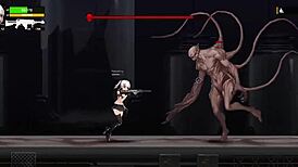 Hentai game ends with big cock pounding action.