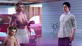 Hey, you jerking off while stepmom's stuck in shower?