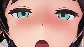 Matsukaze From Kantai Collection Gets Fucked In Anime