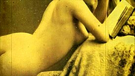 Vintage Retro Scene With Hairy Pussy Blowjob And Fucking 😍