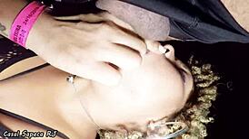 아직도 그 Carícias 파티 갱뱅 후에 너무 꼴려, Leo Ogro 불러 수족관 룸에서 박아줘, 밖에서 모두 봤어