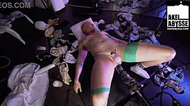 Submissive Gay Axel Abysse Ass Stretched to Limits!