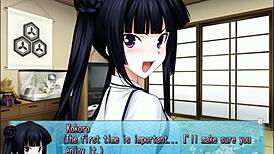 majikoi schoolgirl handjob in hentai anime