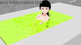 ここあ　お風呂で全部脱ぐとこ見せるよ【お風呂女子】