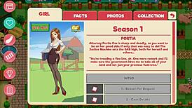 Nutaku booty farm hentai game flashing big tits