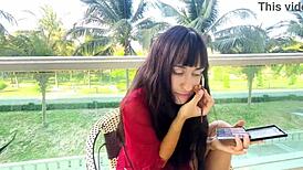 Sexy Brunette Unlocks Flawless Face Secrets!