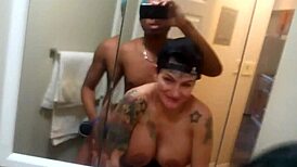 Big black cock big tits!