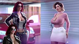 Hey, you jerking off while stepmom's stuck in shower?