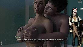 Naya's Busty Milf Adventures: Fucked In Shower