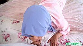 Eastern Petite Izzy Lush Breaks Rules with Missionary and Doggystyle Cock Play