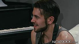 Hardcore Anal Threesome with Black Stud and Latin Jock