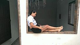 Invited my lover to unwind at a motel for intense pussy pleasure.