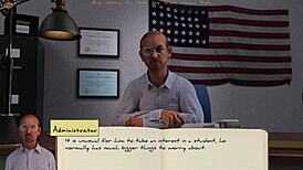 bound to college 01 - meeting my new gay roommate. cute anime game with curvy characters.