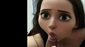 She Loves Being My Sex Doll! Tight Pussy Gets Blowjob And Creampie!