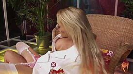 Come on, Stacey, suck that blonde babe till it snaps!