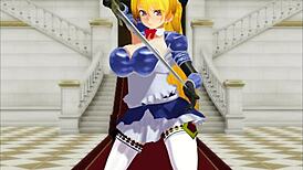 Intense Scenes from Girl B Hero Part 9 Featuring Leticia 2 in Anime Style.