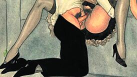 Vintage Erotic Drawings Come Alive In Stunning Retro Anime Style. How Wild Can These Classic Sketches Get?