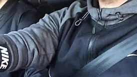 Bulge Touch In Traffic Sparks Naughty Public Desire