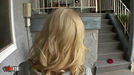 Hey, her mouth feels amazing, but that wet pink pussy might be even better. Wanna see me pound this blonde teen hard?