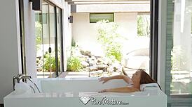 puremature - sexy milf dani jensen’s wet redhead pussy drilled hard